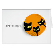 Happy Halloween: Black Cats (Front Horizontal)