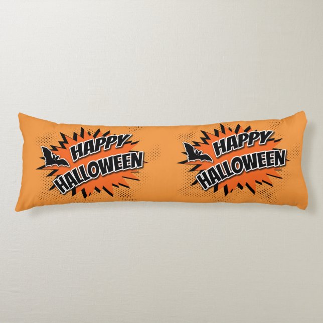Happy Halloween Body Pillow (Front)