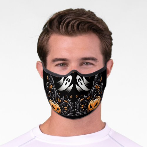 Happy Halloween Boo  Premium Face Mask