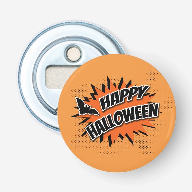 Happy Halloween Bottle Opener (Front)