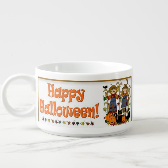 Happy Halloween Bowl (Right)