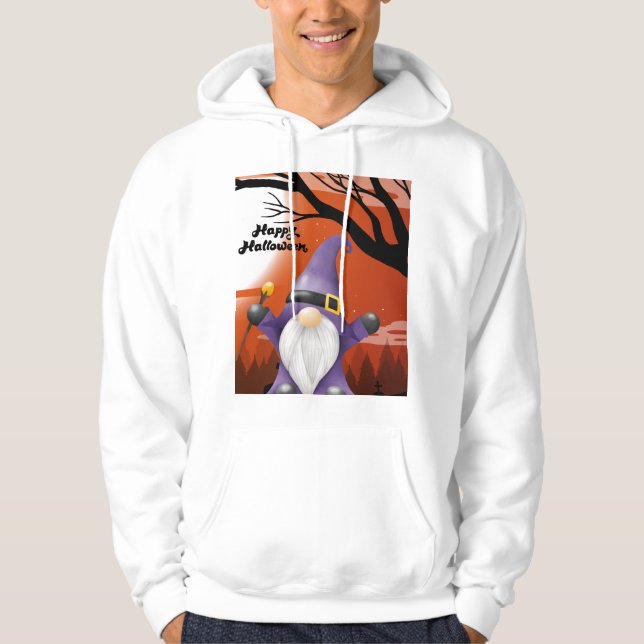  happy halloween  brujo hoodie (Front)