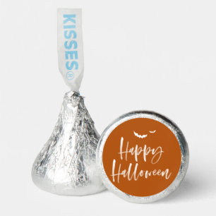 Happy Halloween Brush Lettering Burnt Orange Hershey®'s Kisses®