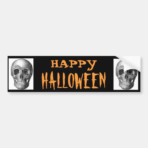 Happy Halloween Bumper Sticker