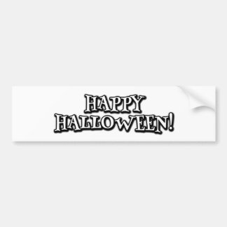 Happy Halloween Bumper Sticker