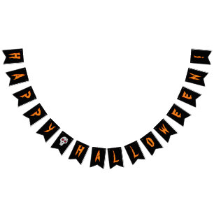 Happy Halloween Bunting Flags