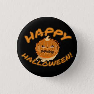 HAPPY HALLOWEEN BUTTON