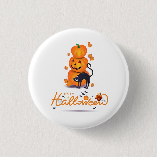 Happy Halloween! Button (Front)