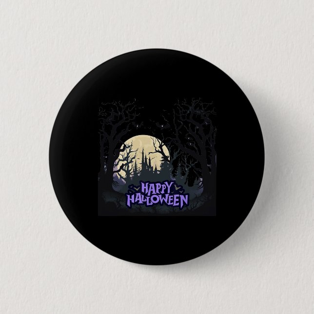 Happy Halloween  Button (Front)