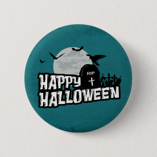 Happy Halloween Button