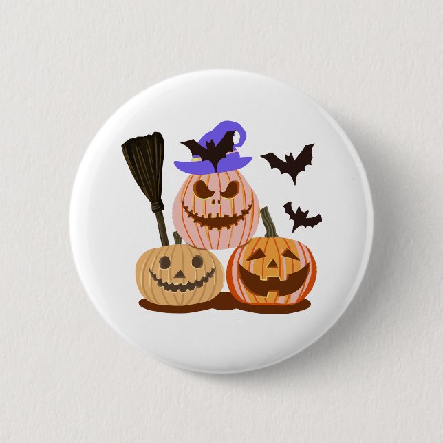 Happy Halloween          Button (Front)