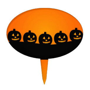 Happy Halloween Cake Topper