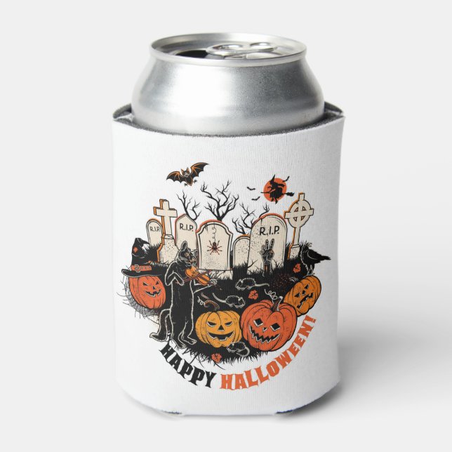 Happy Halloween Can Cooler (Can Front)