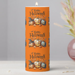 Happy Halloween Candle
