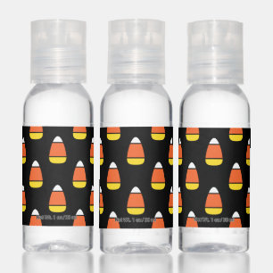 Happy Halloween   Candy Corn Pattern Hand Sanitizer