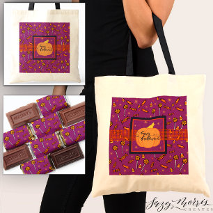 Happy Halloween Candy Tote Bag
