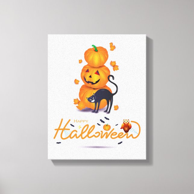  Happy Halloween! Canvas Print (Front)