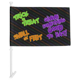 Happy Halloween Car Flag