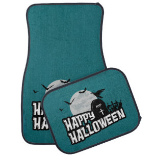 Happy Halloween Car Mat