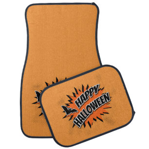 Happy Halloween Car Mat