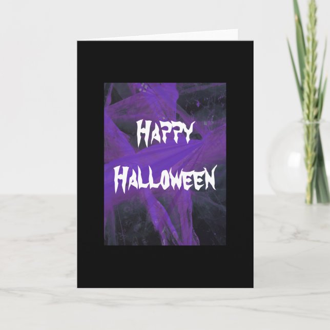 Happy Halloween Card (Front)