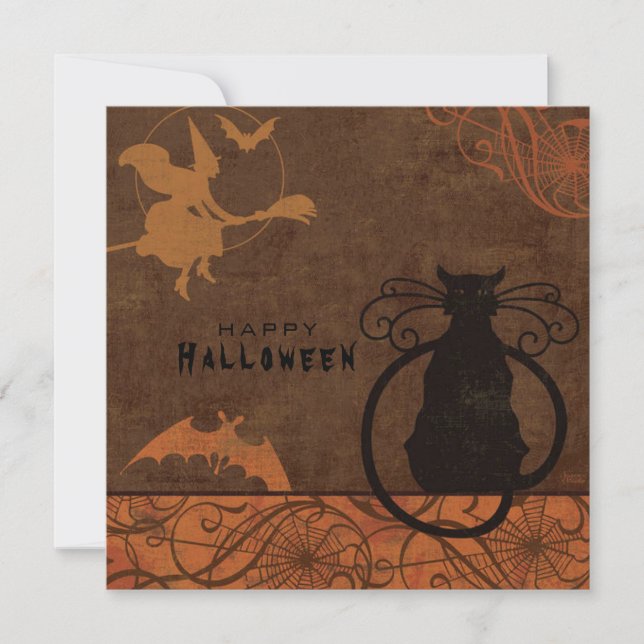 Happy Halloween card (Front)