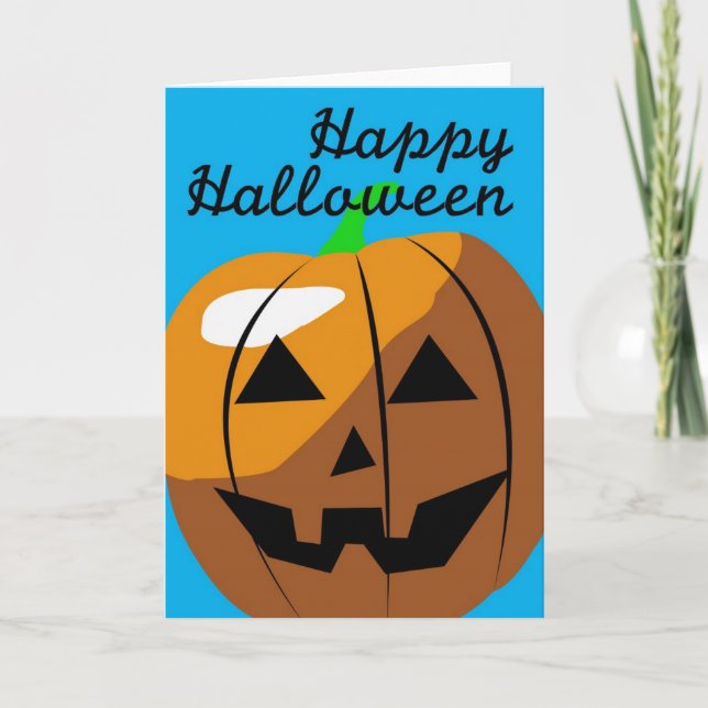 Happy Halloween Card (Front)