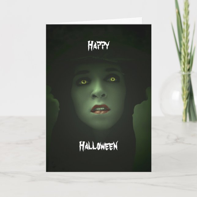 Happy Halloween card (Front)