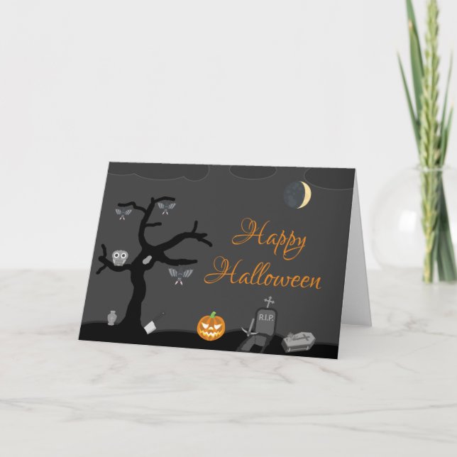 Happy Halloween! Card (Front)