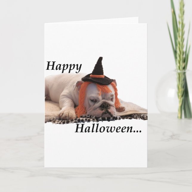 Happy halloween card (Front)