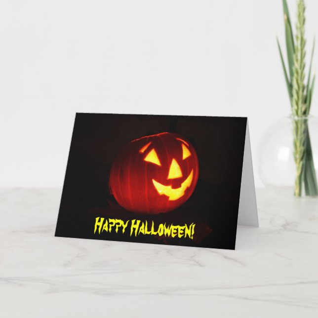 Happy Halloween Card (Front)