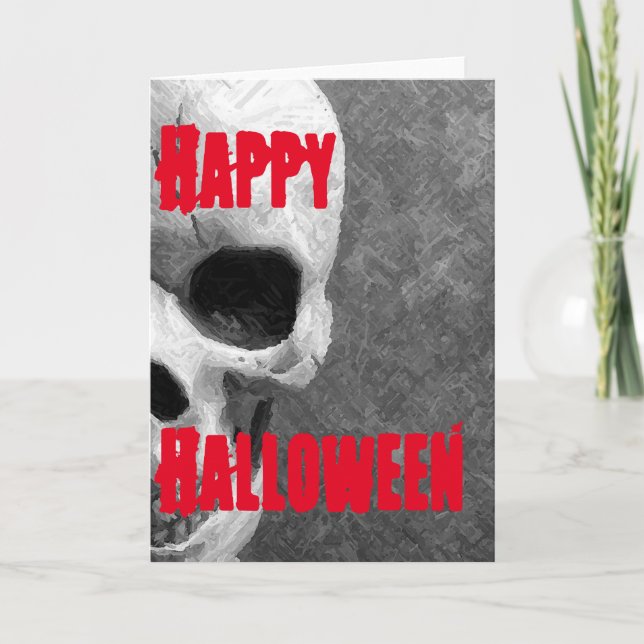 Happy Halloween, card (Front)