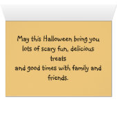 Happy Halloween Cards (Inside Horizontal (Bottom))