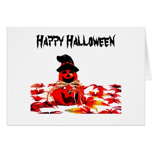 Happy Halloween Cards (Front Horizontal)