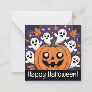 Happy halloween cards, cute, stock up! note card