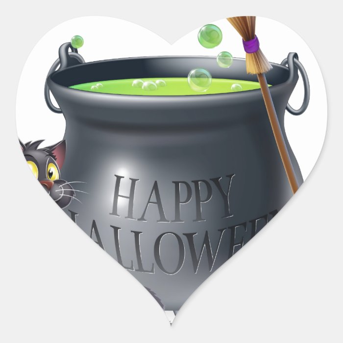 Happy Halloween Cartoon Illustration Stickers