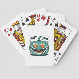 Happy Halloween! Carve a Pumpkin! Poker Cards
