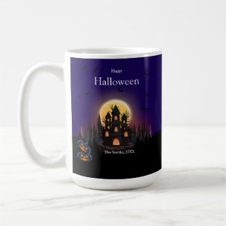 Happy Halloween Castle Coffee Mug