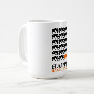 HAPPY HALLOWEEN CAT COFFEE MUG