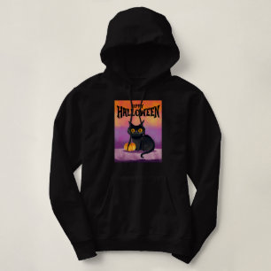 Happy Halloween Cat Hoodie