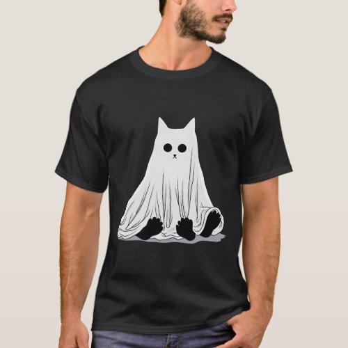happy halloween cat T_Shirt