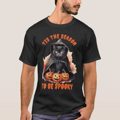 happy halloween cat T_Shirt