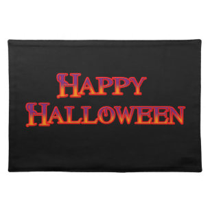 Happy Halloween Cloth Placemat