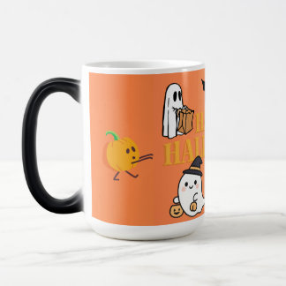 Happy halloween color morph mug