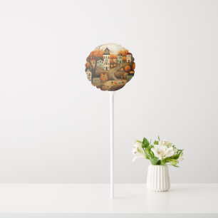 Happy Halloween colorful illustration Balloon