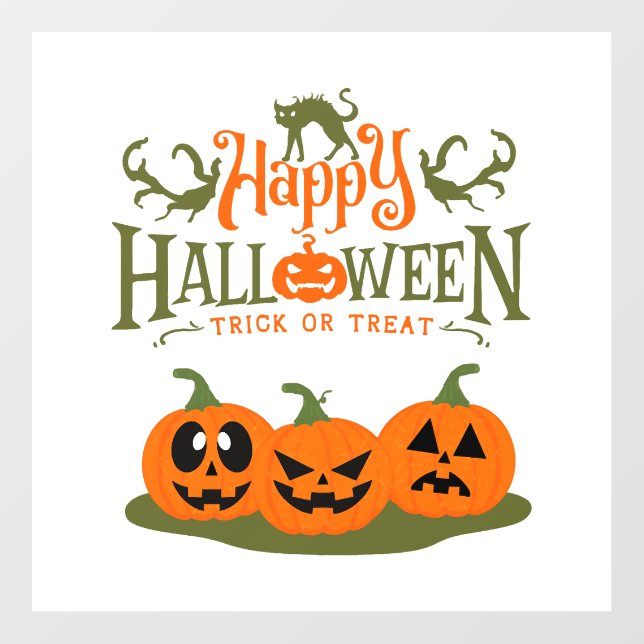 Happy Halloween - Cool Halloween Floor Decals (Front)