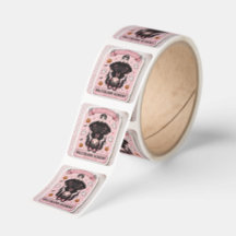 Happy Halloween Coquette Single Label