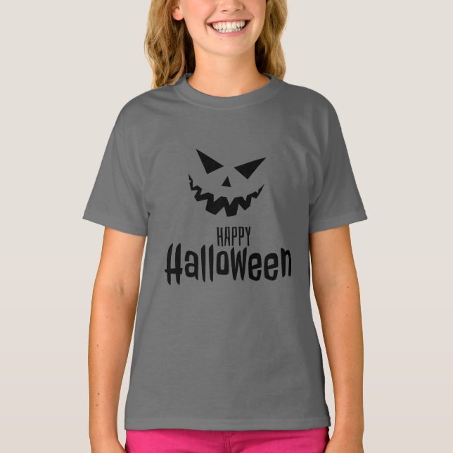  Happy Halloween Costume for girls   T-Shirt (Front)