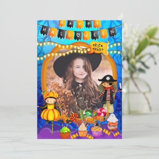Happy Halloween Costume kids Party Celebration (Standing Front)