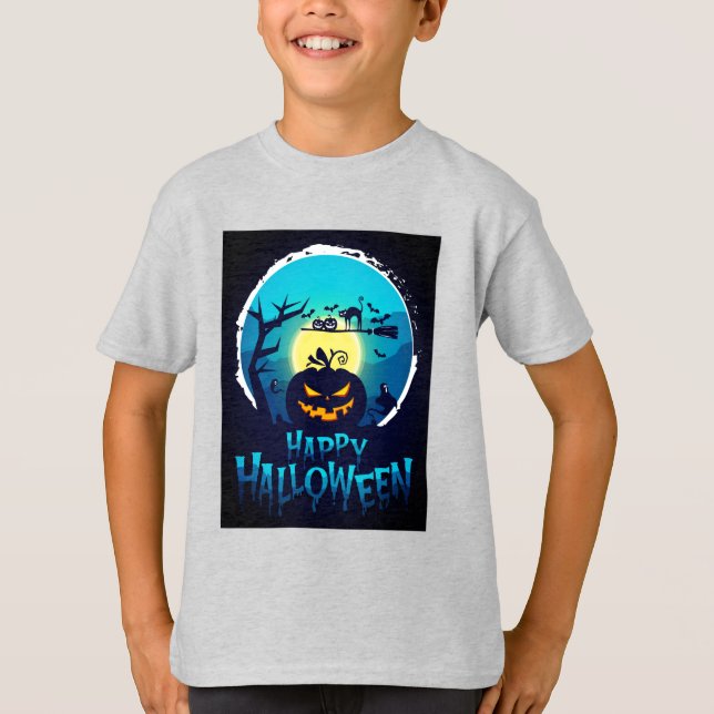 Happy Halloween Costume T-Shirt (Front)